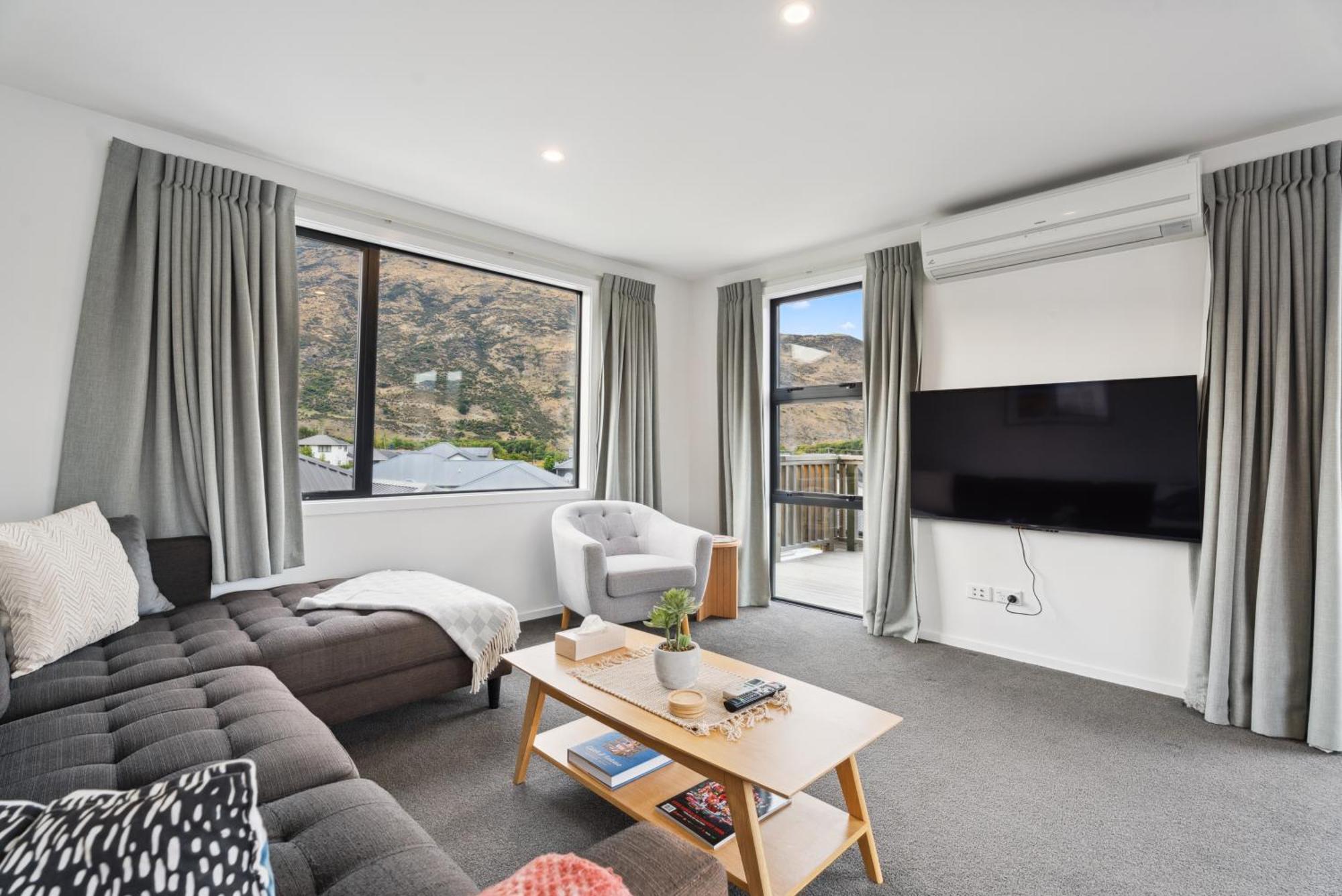 Modern Apartment With Coronet & Remarkables Views Queenstown Exterior foto